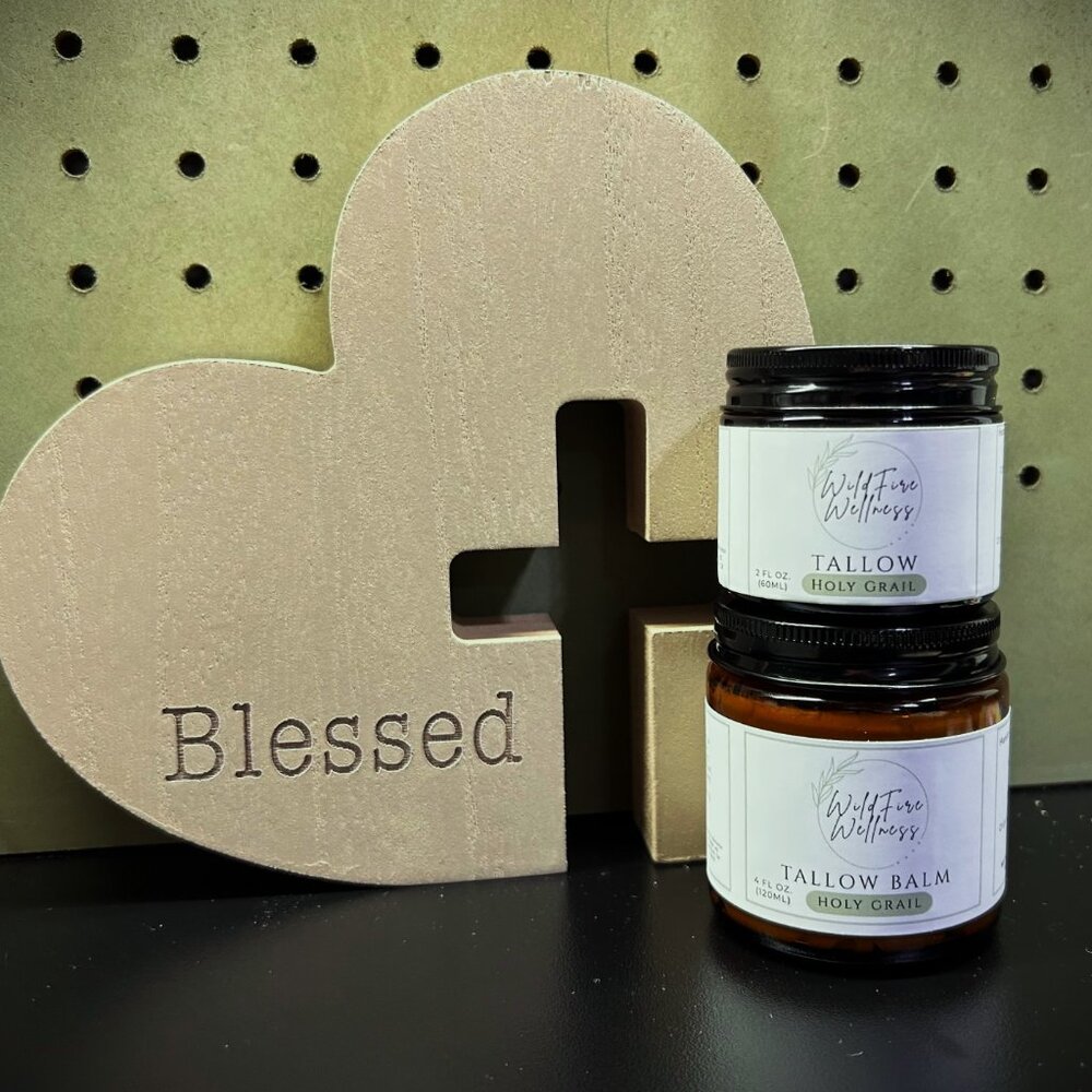 Organic Beef Tallow with Moringa, Frankincense Moisturizer, Anti-Aging cream
